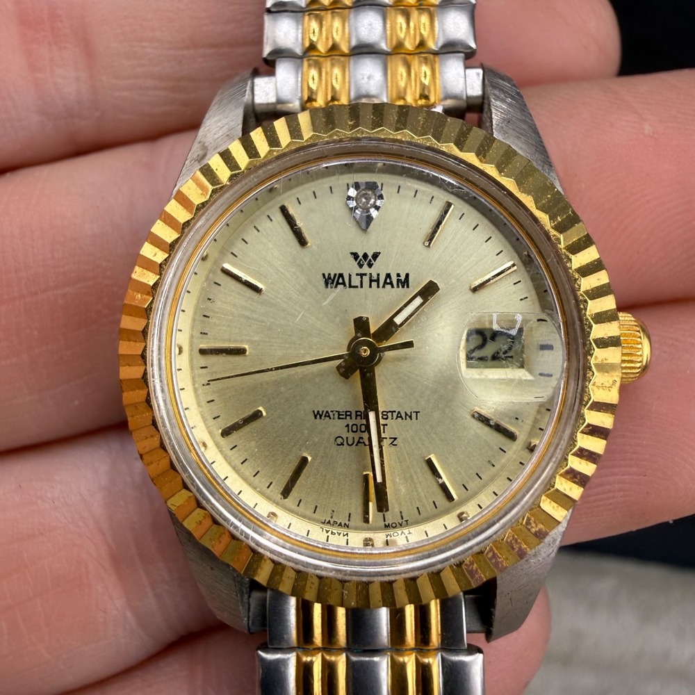 Vintage Waltham Watch Mens Watch is Untested